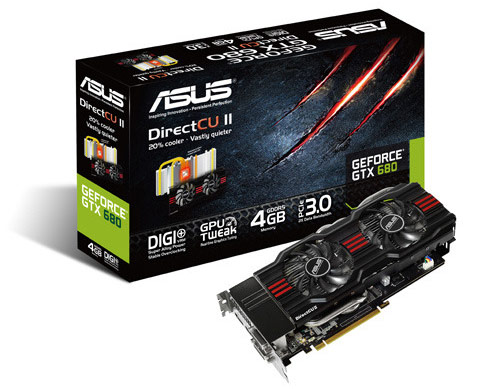 Видеокарта ASUS GeForce GTX 680