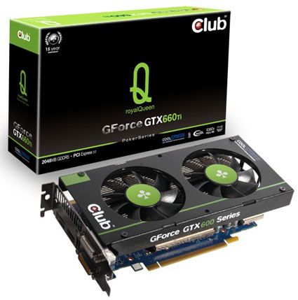 Видеокарта Club 3D GeForce GTX 660 Ti royalQueen