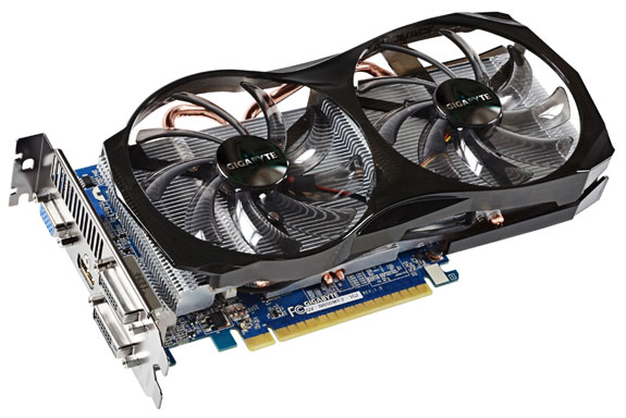 Видеокарта Gigabyte GeForce GTX 650 WindForce 2X