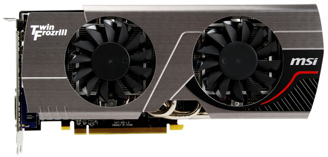 видеокарта MSI Radeon HD 7950 Twin Frozr OC Boost Edition