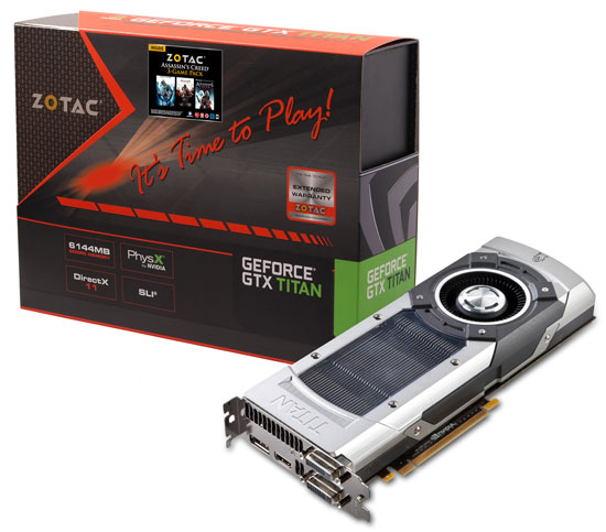 Видеокарта Zotac GeForce GTX Titan (ZT-70101-10P)