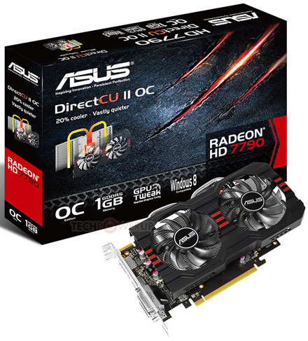 Видеокарта Asus Radeon HD 7790 DirectCU II