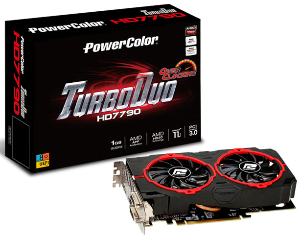 Видеокарта PowerColor Radeon HD 7790 TurboDuo OC