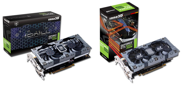 Видеокарты Inno3D GeForce GTX 650 Ti Boost