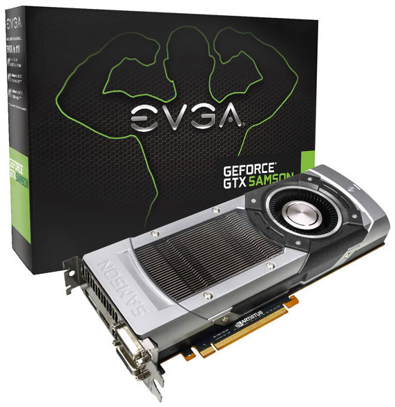 Видеокарта EVGA GeForce GTX Samson by Artistus