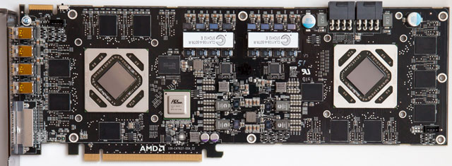 Видеокарта AMD Radeon HD 7990 - PCB