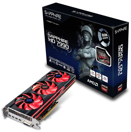 Видеокарта Sapphire Radeon HD 7990