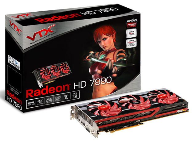 Видеокарта VTX3D Radeon HD 7990