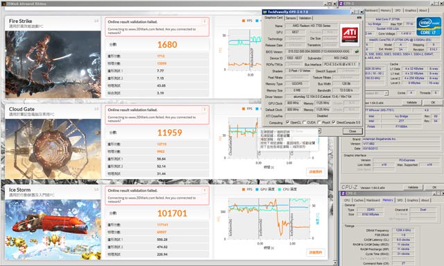 Видеокарта MSI Radeon HD 7730 - 3DMark