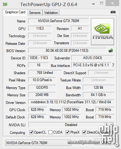 GeForce GTX 760M