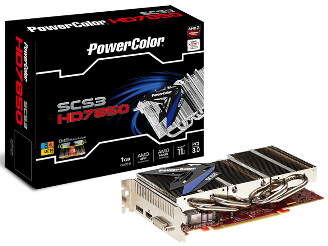 Видеокарта PowerColor SCS3 HD7850