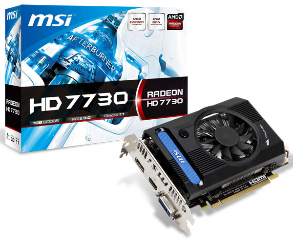 Видеокарта MSI Radeon HD 7730