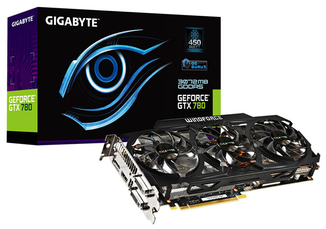 Видеокарта Gigabyte GV-N780OC-3GD