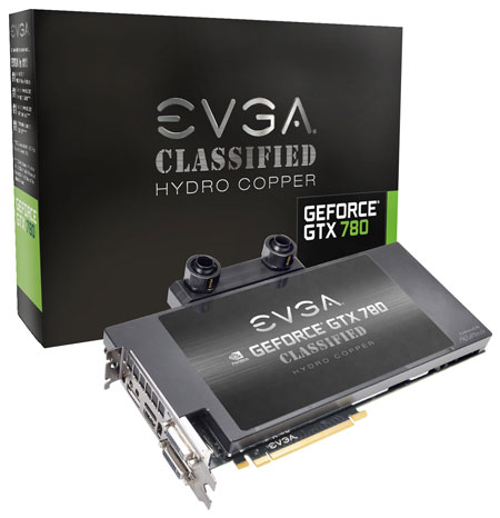 Видеокарта EVGA GeForce GTX 780 Hydro Copper Classified