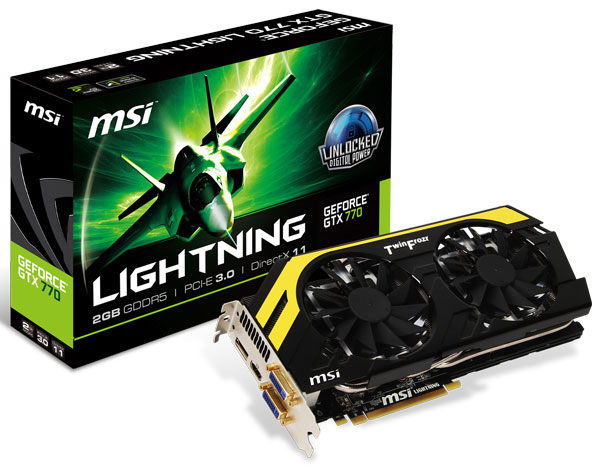 Видеокарта MSI GeForce GTX 770 Lightning