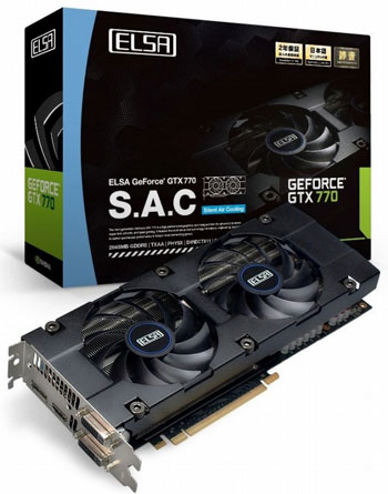 Видеокарта ELSA GeForce GTX 770 S.A.C.