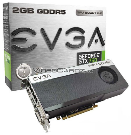 Видеокарта EVGA GeForce GTX 760