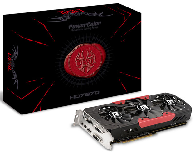 Видеокарта PowerColor Devil HD 7870