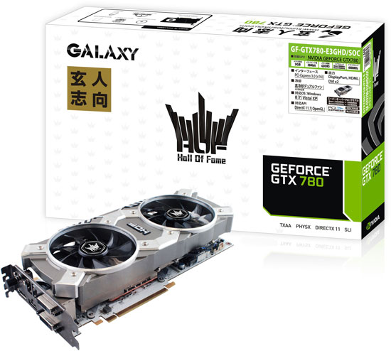 Видеокарта Galaxy GeForce GTX 780 HOF