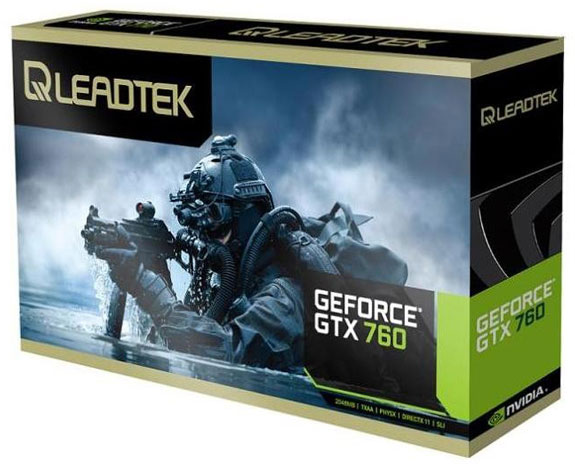 Видеокарта Leadtek GeForce GTX 760 OC Hurricane III