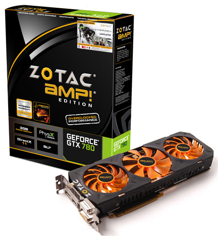 Видеокарта Zotac GeForce GTX 780 AMP! Edition