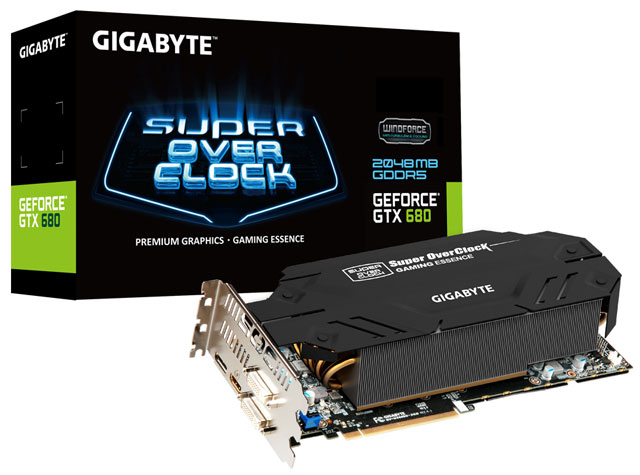 Видеокарта Gigabyte GV-N680WF5-2GD