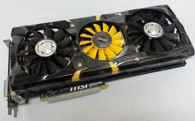 Видеокарта MSI GeForce GTX 780 Lightning