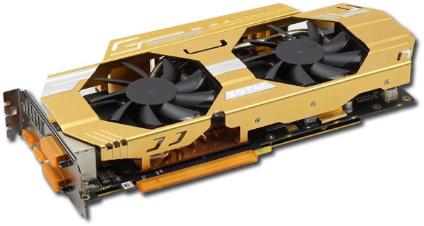 Видеокарта Zotac Golden GTX 760 Extreme