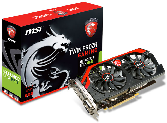 Видеокарта MSI N660 Gaming 2GD5