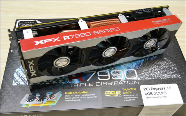 Видеокарта XFX R7990 Tripple Dissipation