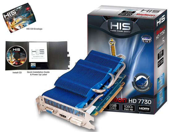 Видеокарта HIS Radeon HD 7730 iSilence 5