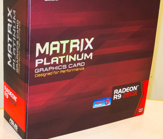 Видеокарта Asus Radeon R9 280X Matrix Platinum