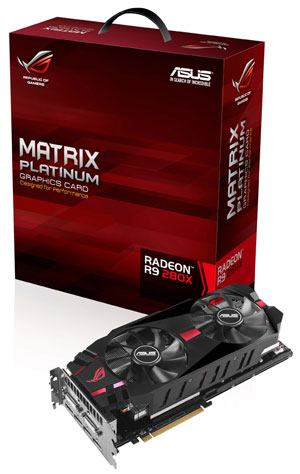 Видеокарта Asus ROG Matrix R9 280X Platinum