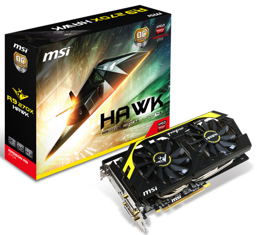 Видеокарта MSI Radeon R9 270X Hawk