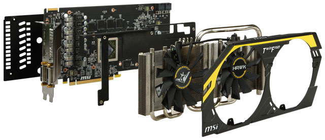 Видеокарта MSI Radeon R9 270X Hawk