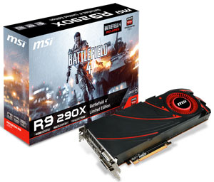 Видеокарта MSI R9 290X 4GD5 BF4