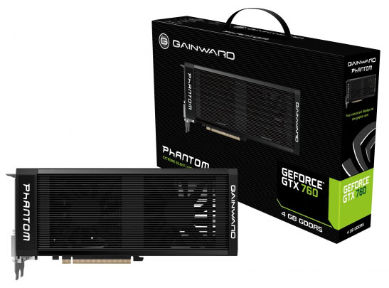 Видеокарта Gainward GeForce GTX 760 Phantom 4GB