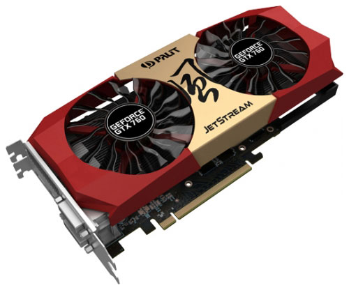 Видеокарта Palit GeForce GTX 760 JetStream 4GB