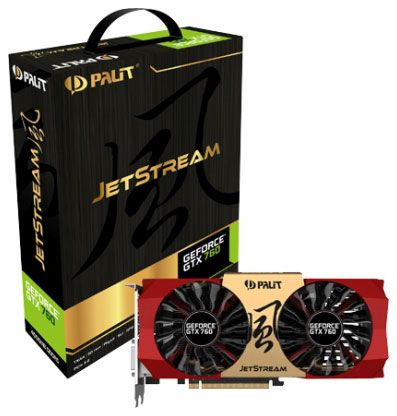 Видеокарта Palit GeForce GTX 760 JetStream 4GB