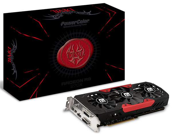 Видеокарта PowerColor Devil R9 270X