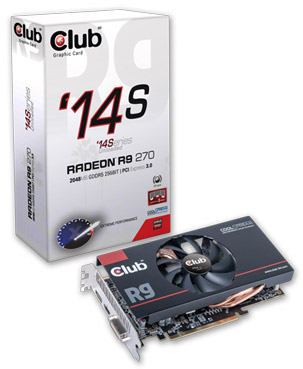 Видеокарта Club 3D Radeon R9 270 '14Series