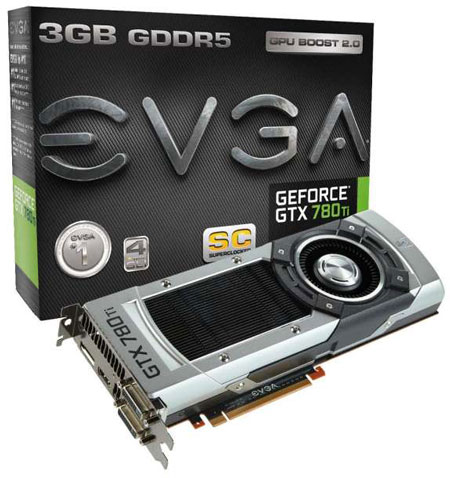 Видеокарта EVGA GeForce GTX 780 Ti Superclocked