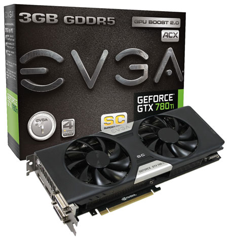 Видеокарта EVGA GeForce GTX 780 Ti Superclocked ACX