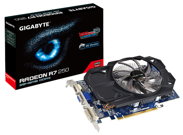 Видеокарта Gigabyte Radeon R7 250 DDR3