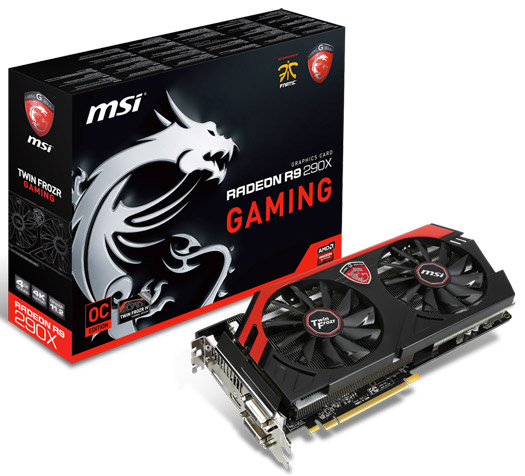 Видеокарта MSI Radeon R9 290X Gaming