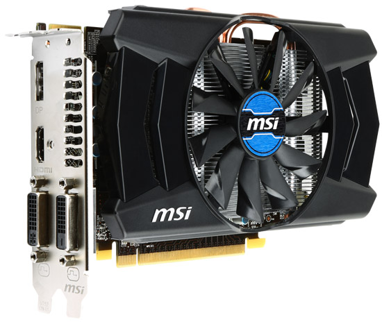 Видеокарта MSI R7 260 1GD5 OC