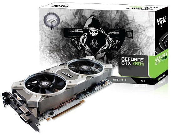 Видеокарта KFA2 GeForce GTX 780 Ti HOF