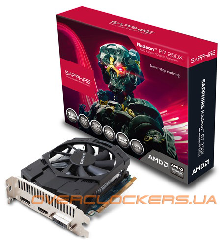 Видеокарта Sapphire Radeon R7 250X