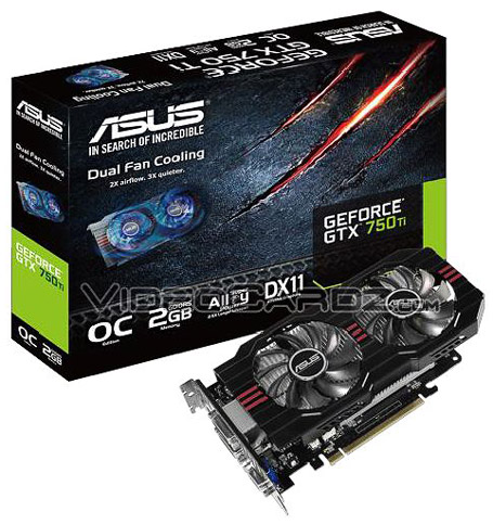 Видеокарта Asus GeForce GTX 750