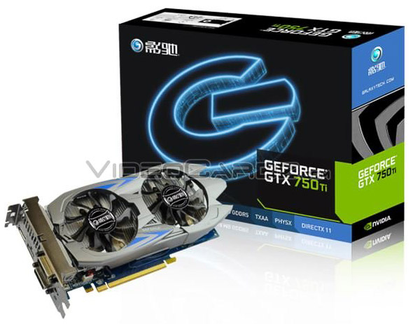 Видеокарта Galaxy GeForce GTX 750 Ti